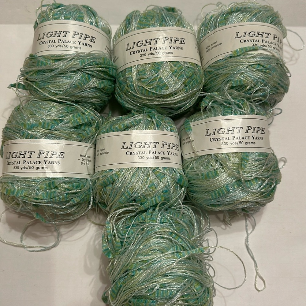 Crystal Palace Yarns Light Straw into Gold Lot of 7